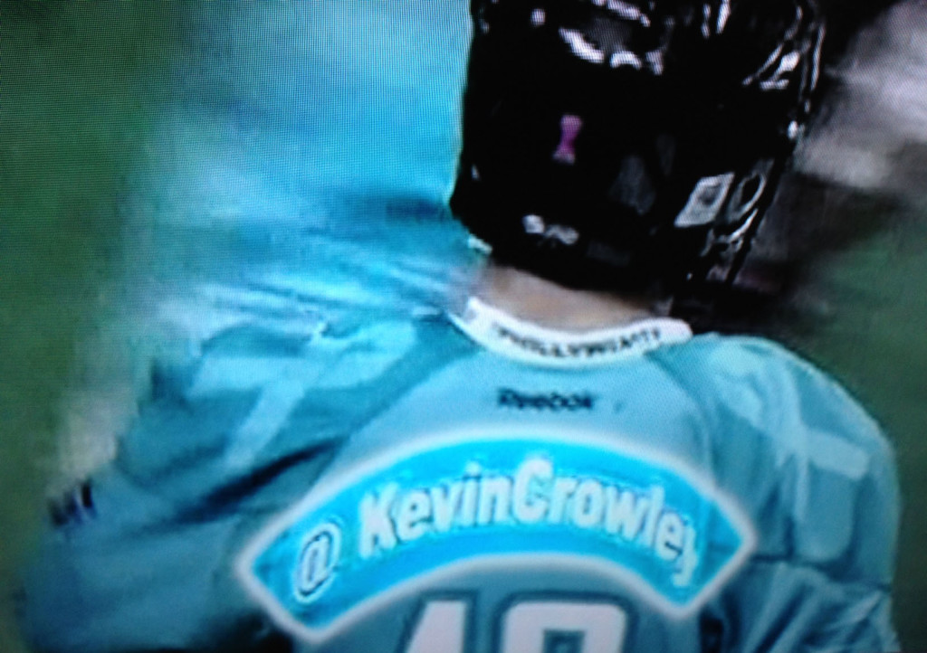 Philadelphia Wings lacrosse jerseys use Twitter names